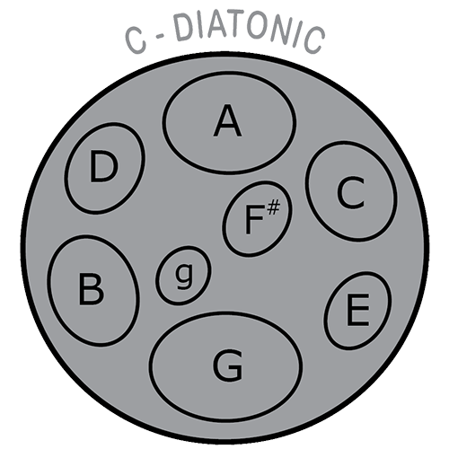 Tenor (soprano) steeldrum - C chromatic scale (29 notes)