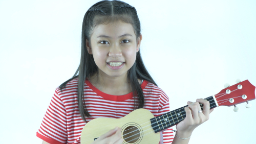 Ukuleles, like the Jumbie Jam, are great instruments for beginner music students.